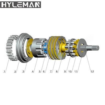 Kobelco/Kato 60-7/480 rezervni deli nihajnih motorjev